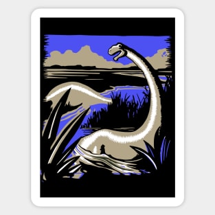 Dreadnoughtus Pop art Sticker